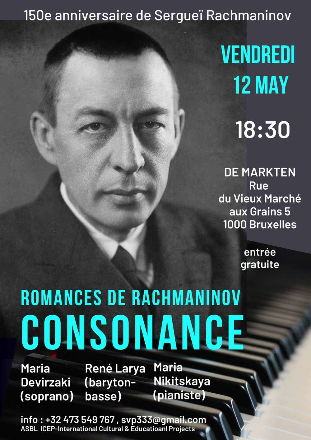 CONSONANCE - Romances de Rachmaninov.